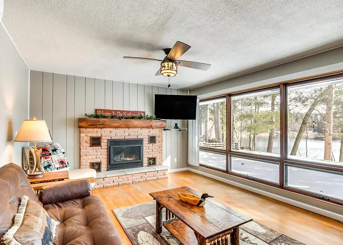 Eagle River Lakefront Oasis W/ Private Dock!